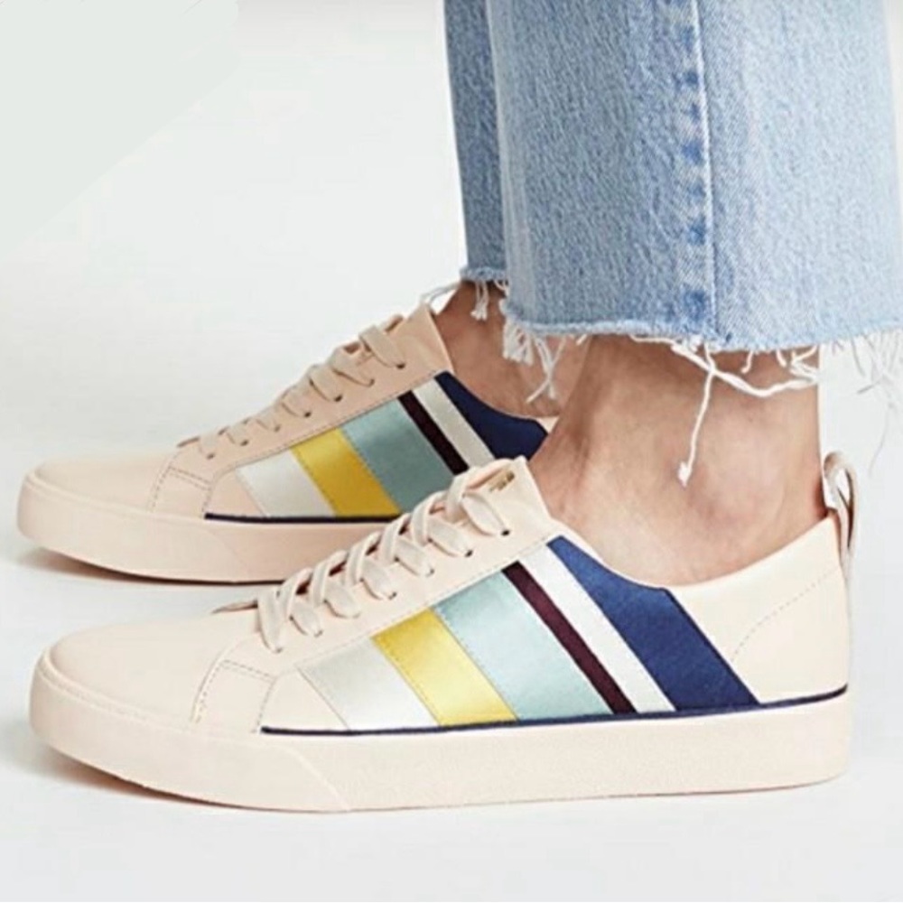 Diane Von Furstenberg Tess sneaker in light pink/blush size 38